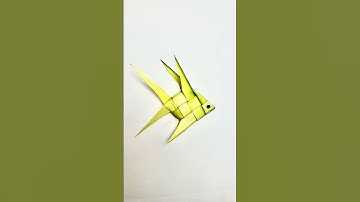 Instructions on How to Make a Fish from Coconut Leaves #music #fish#handmade #dochoiantoan