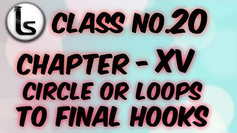 Online Shorthand Course| Chapter 15 | Circle or Loop To Final Hooks | Likho Steno Academy |