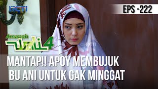 AMANAH WALI 4 - Mantap!! Apoy Membujuk Bu Ani Untuk Gak Minggat