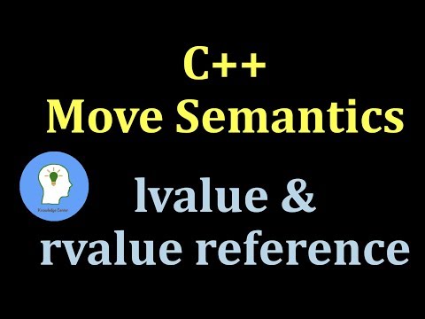 Video: Lvalue va rvalue C++ nima?
