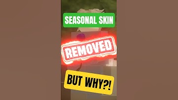 Forsaken REMOVED This New SEASONAL SKIN... 😭 #forsaken #roblox #shorts
