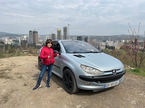 ნუგი საჯაიას ტესტ დრაივი Peugeot 206 CC (2001) Nugi Sajaia's TestDrive