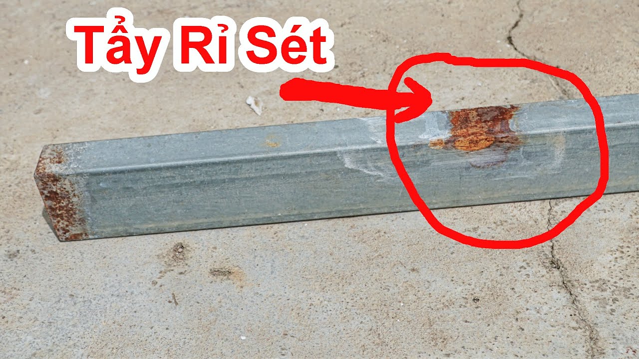 Đã Tìm Ra Cách Tẩy Vết Rỉ Sét Hiệu Quả Nhất / Mẹo Tẩy Sắt Rỉ Sét Đơn ...