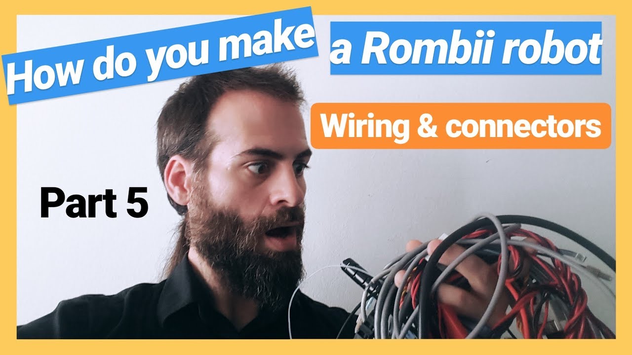 HOW TO MAKE an ARDUINO ROMBII ROBOT with ESP8266 | [PART 5] WIRING ...