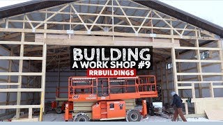 Building a Work Shop: Large Over Head Door Framing