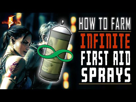 Resident Evil 5 - How To Farm INFINITE First Aid Sprays
