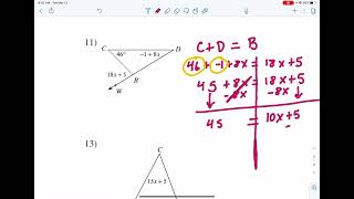 Triangle Exterior Angle Theorem