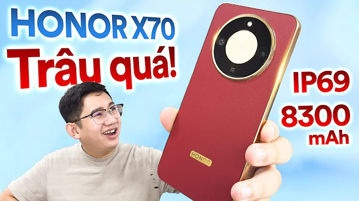 Sốc! Máy Pin 8300mAh nhẹ hơn 16 Pro Max, sạc 80W giá 7 triệu: HONOR X70!