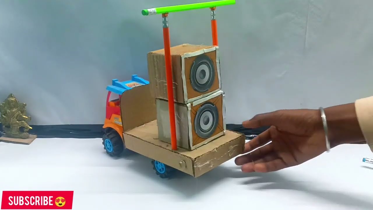 mini DJ truck Kali puja DJ truck Noe lighting system