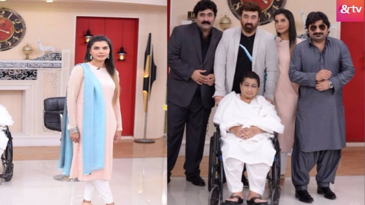 Nida Yasir with her Dewars and Saas in Good Morning Pakistan People Of World