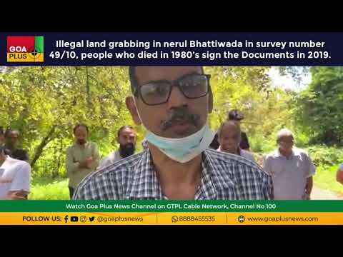 Illegal land grabbing in Nerul, survey number 49/10,people dead in 1980’s sign the Documents in 2019