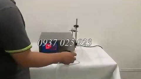 Máy chiết rót 1 vòi Bơm Nhu Động bán tự động