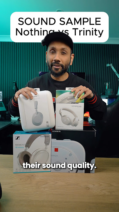 Sound comparison Nothing Headphone 1 vs XM6 vs Momentum 4 vs Bose Ultra