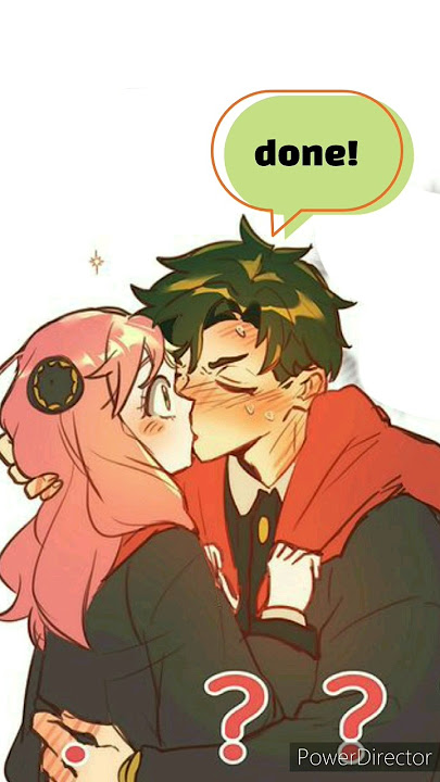 Take it from mouth 😏 anya x damian romance #spyxfamily #shorts
