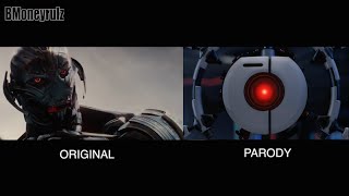 'Disney \/ Pixar's AVENGERS: Age Of Ultron': Side-By-Side With Original Trailer