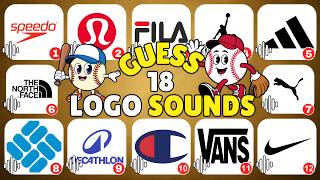 Guess The Sports Brand Logo Sound 🔊🏀 | Nike, Adidas, Puma & More | Logo Quiz 2026