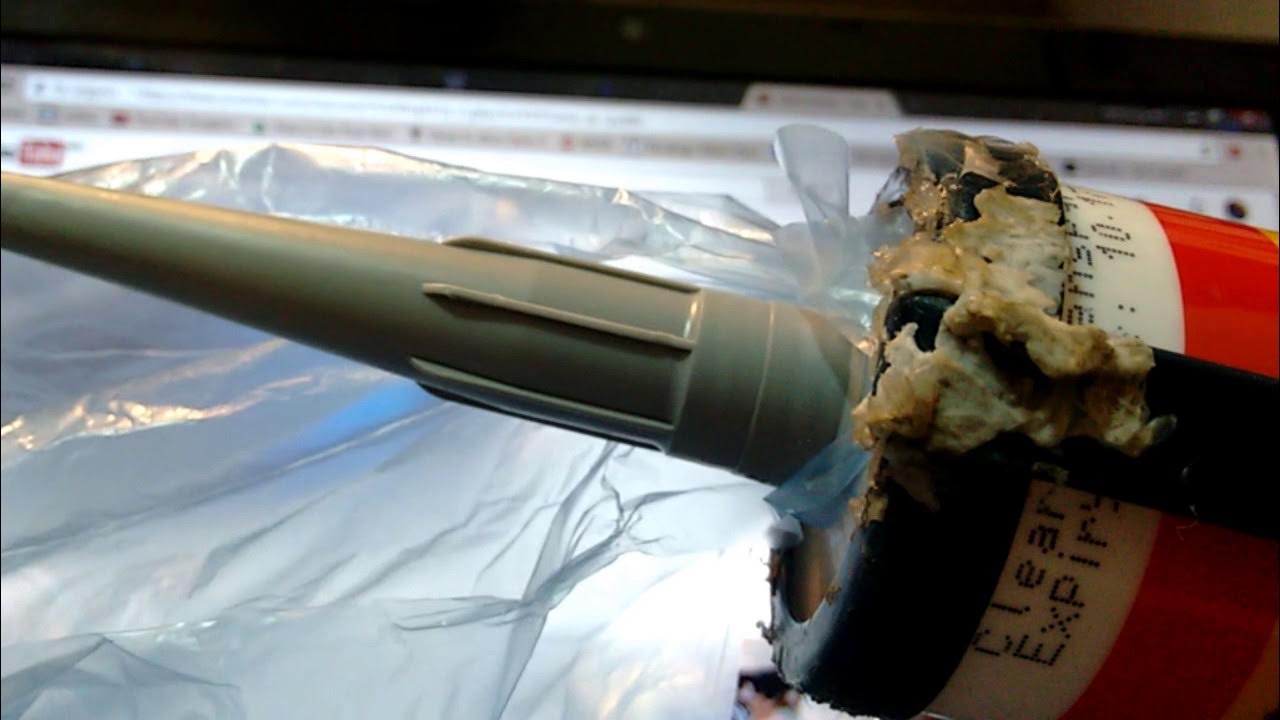 EVITAR QUE SE SEQUE UN TUBO DE SILICON / How to stop caulking
