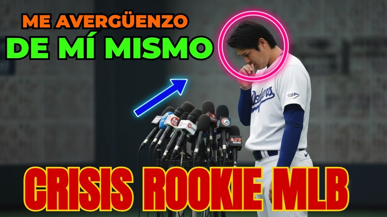 Caglione (Ohtani USA) confiesa: "Me avergüenzo de mí mismo" | Crisis Rookie MLB