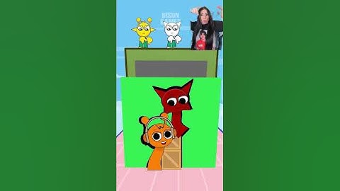 POV Perfect Puzzle Challenge! (Mroona X Oren X Pinki! Incredibox Sprunki) #shorts