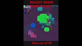 IMPOSSIBLE CLUTCH ??? Incredible Predict? #brawlstars #discover #edit