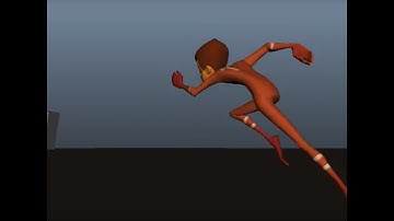 Stewart Animation Run and Jump Animation Test Char