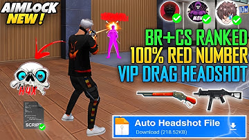 Free Fire Auto Headshot Config File🎯🌠 Macro Aimbot + No Recoil Regedit ‼️ Antiban VIP Script 👽