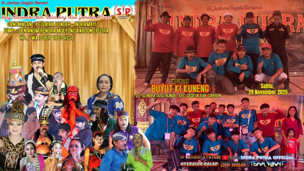 🔴 LIVE SANDIWARA INDRA PUTRA DALAM RANGKA UNJUNGAN BUYUT KI KUNENG DESA SLENDRA EDISI MALAM