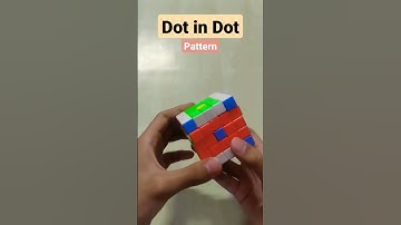 How to make Dot in Dot Patern On 5*5 Rubik