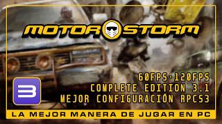 La Mejor Manera de Jugar MotorStorm en PC | Complete Edition 3.1 | RPCS3 + Lossless Scaling (120FPS)