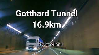 Welches ist der längste Tunnel der Schweiz?