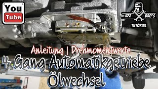 VW 4 Gang Automatikgetriebe 01M | Ölwechsel | Anleitung | Automatic Gearbox Oil Change