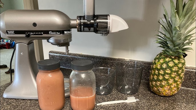 How to Use: KitchenAid Juicer & Sauce Attachment 