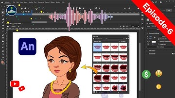 Episode 6 : How to Create Auto Lip Sync in Animate CC | 2D Animation Hindi Tutorial