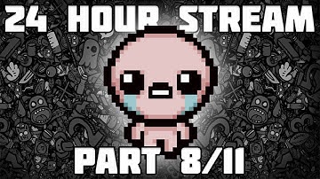 24 Hour Stream 8/11 - More More Isaac - New Save File