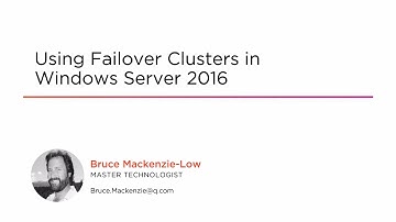Course Preview: Using Failover Clusters in Windows Server 2016