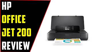 HP OfficeJet 200 Wireless Mobile Printer Review | Best Portable Printer with Battery?