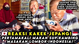 Kakek jepang terkesima melihat anaknya masak dengan rempah2 Indonesia