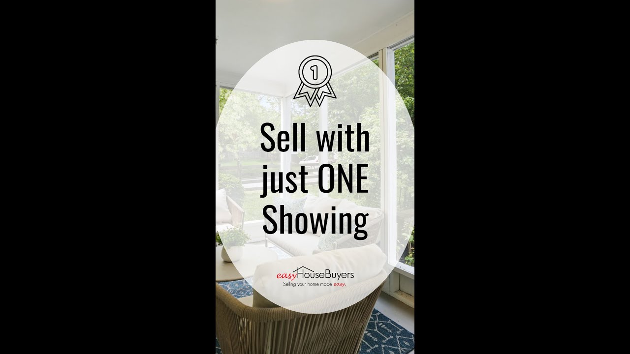 Sell with just ONE showing