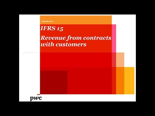 IFRS 15 - Revenue from contracts with customers (May 2014)