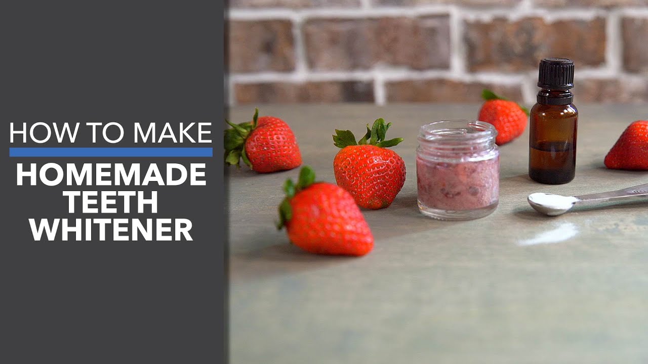 How to Make Homemade Teeth Whitener YouTube