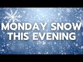 December 1st, 2025 - More SNOW and COLD for SE Wisconsin
