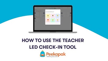 How to Use the Teacher-Led Check-in Tool