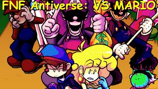 FNF Antiverse: VS MARIO Full Week [FNF Mod/HARD]
