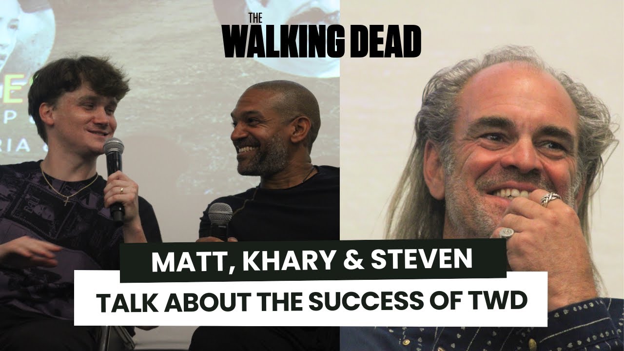 The Walking Dead : Khary Payton, Steven Ogg & Matt Lintz talk about the success of the show