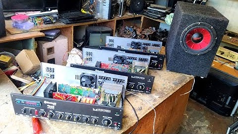 5.1 Amp For Home Use  M200  audio Prologic - sub pre / Sri -Sha-Ud Prologic /cristall subpre