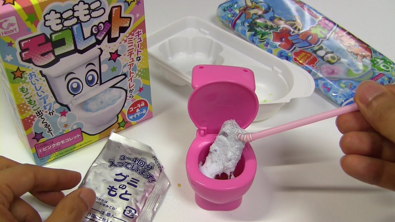 DIY Japanese Candy 069 Toilet Gummy Fishing Diy Candy Mix POBSE