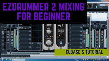 EzDrummer 2 Mixing for Beginner - Cubase 5 Tutorial