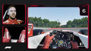 Sebastian Vettel's Virtual Hot Lap of Germany | German Grand Prix