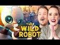 *THE WILD ROBOT* First Time Watching REACTION!