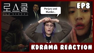 Ep 8 (로스쿨) Law School [Reaction & Review] Korean Drama | Did Kim Myung-min See Everything?